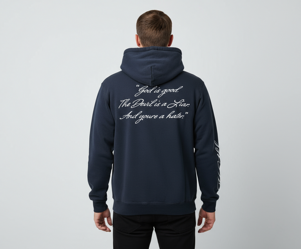 Wrathboy Hater Ghost Heavyweight Hoodie (Black)