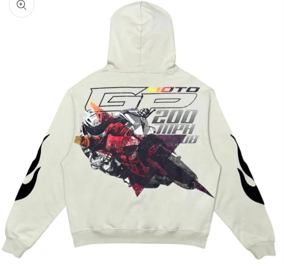 Vie Riche 200 MPH Club Hoodie w/Embroidery on Sleeves & Chest U