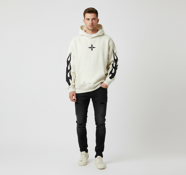 Vie Riche 200 MPH Club Hoodie w/Embroidery on Sleeves & Chest