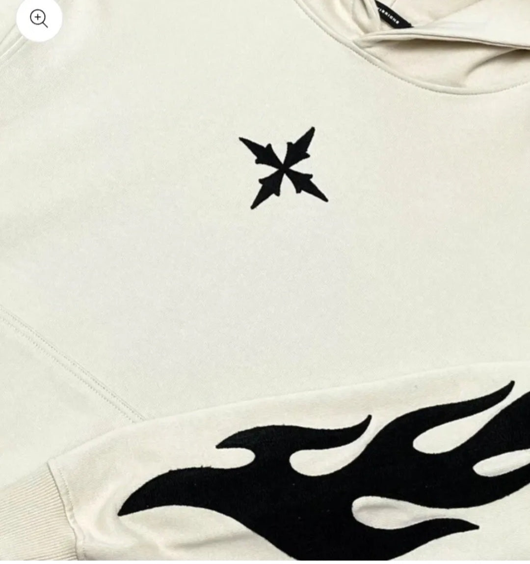 Vie Riche 200 MPH Club Hoodie w/Embroidery on Sleeves & Chest U