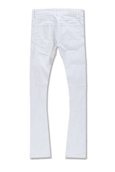 Jordan Craig Martin Stacked Santorini Denim -- White