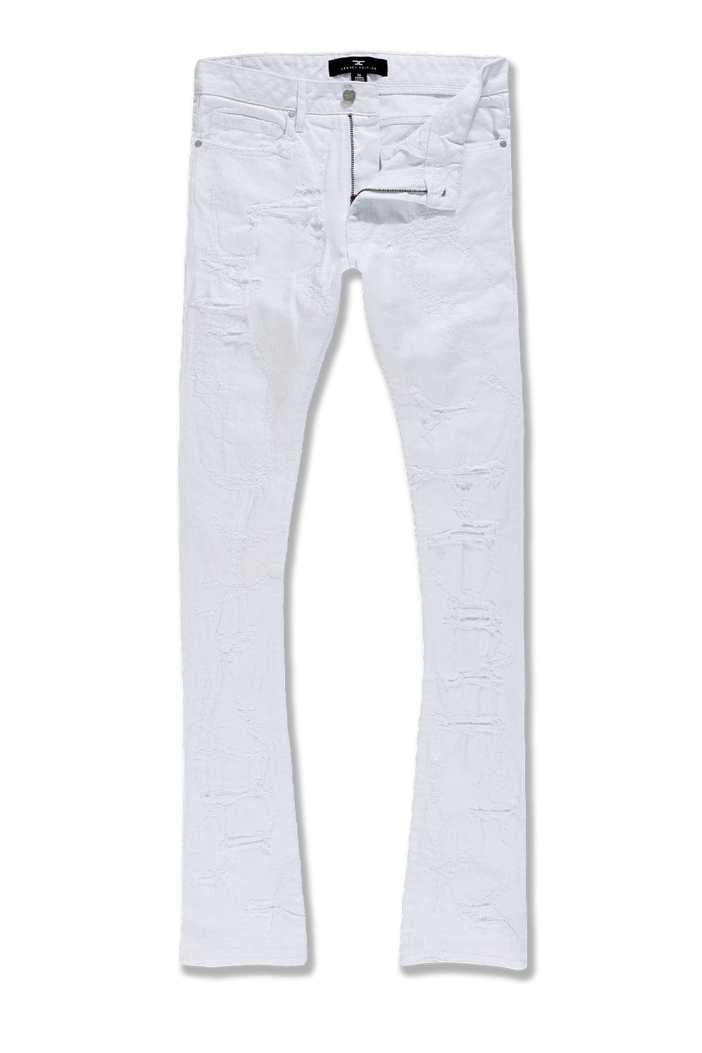 Jordan Craig Martin Stacked Santorini Denim -- White
