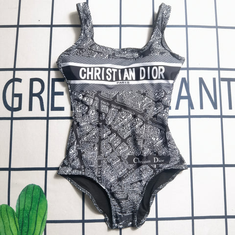 Custom Designer Print Swimsuit