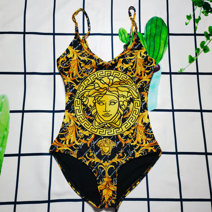 Custom Designer Print Swimsuit U (FINAL SALE)