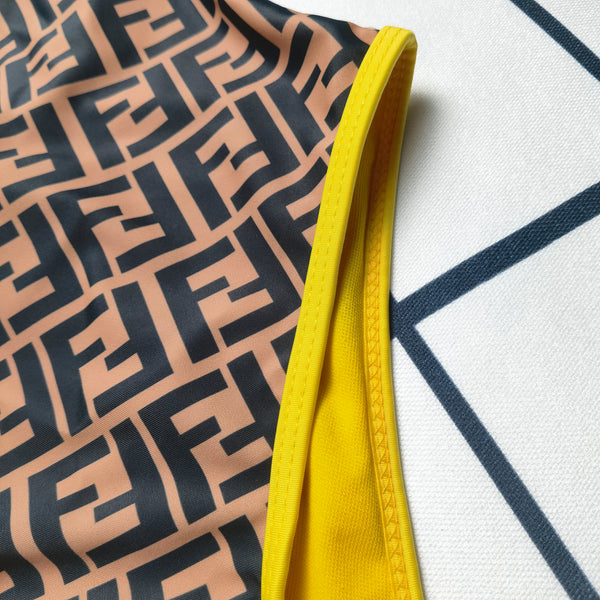 Custom Designer Print Swimsuit