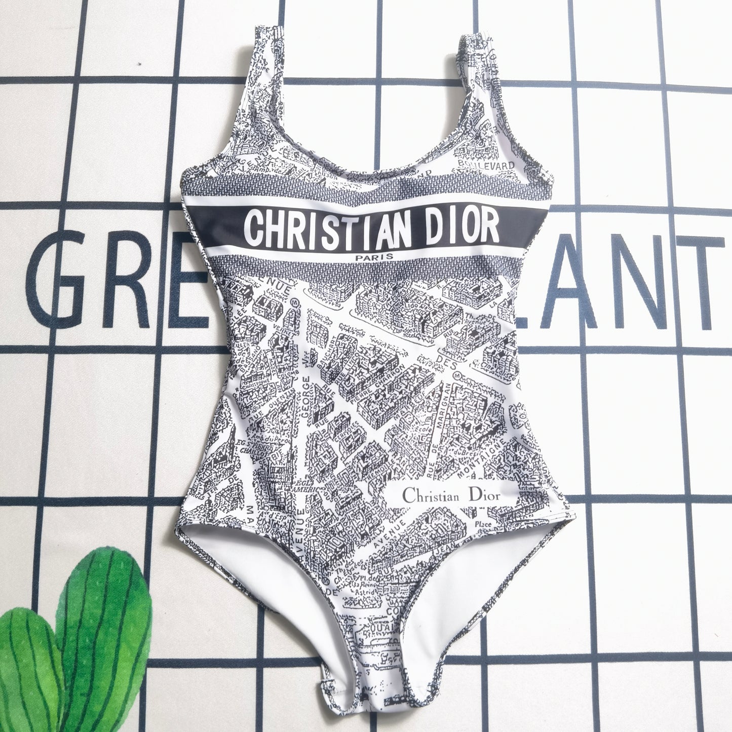 Custom Designer Print Swimsuit U