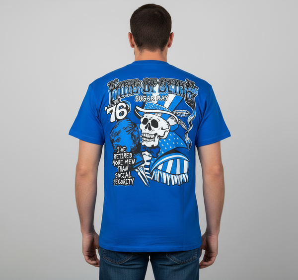 Hudson King Of Sting Royal Blue T-Shirt U