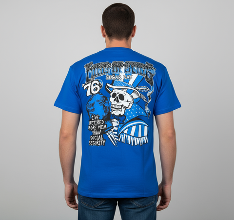 Hudson King Of Sting Royal Blue T-Shirt U