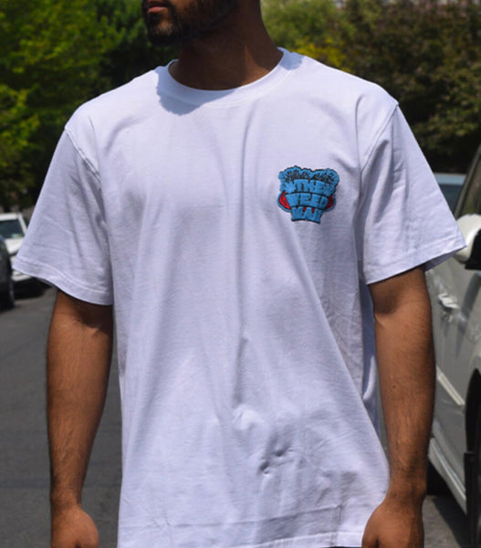 Hudson White Weed Man T-Shirt U