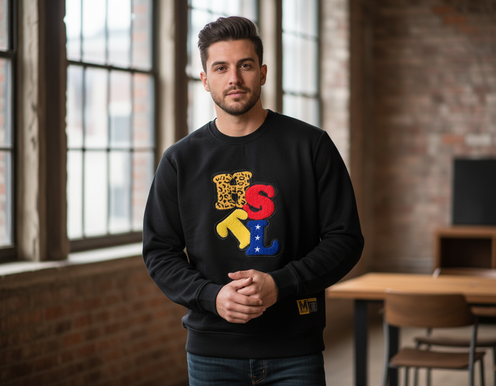 M. Society Black Hustle Sweater U