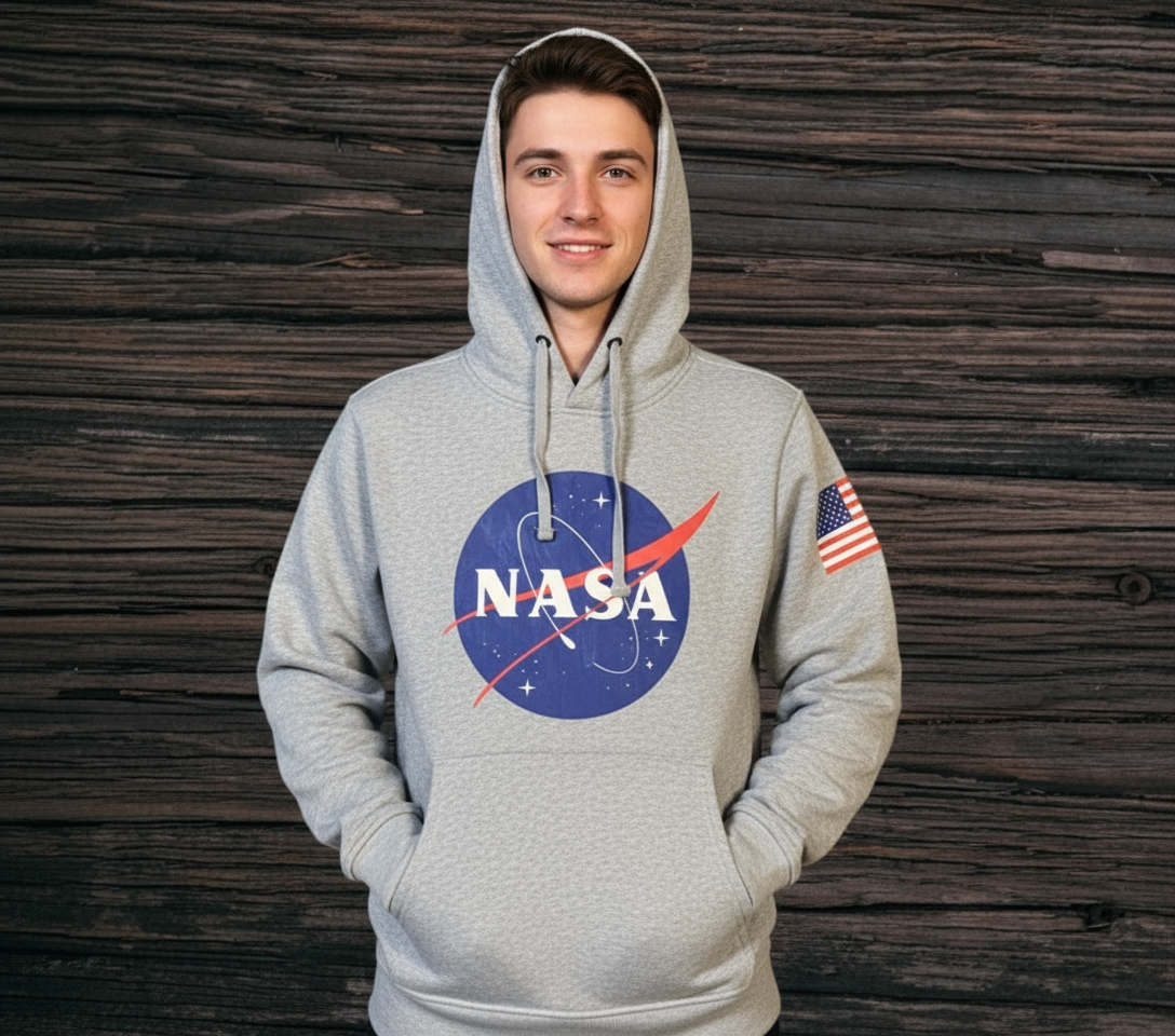 NASA Grey Hoodie