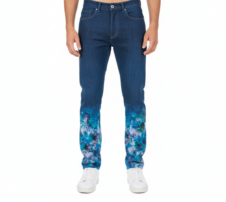 Vie Riche Royal Eagle Denim Pants