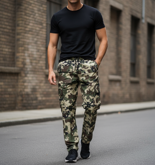 Hudson Military Camo Windbreaker Pants U