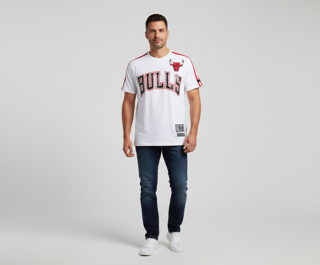 Chicago Bulls Logo Pro Team Taping Shirt U