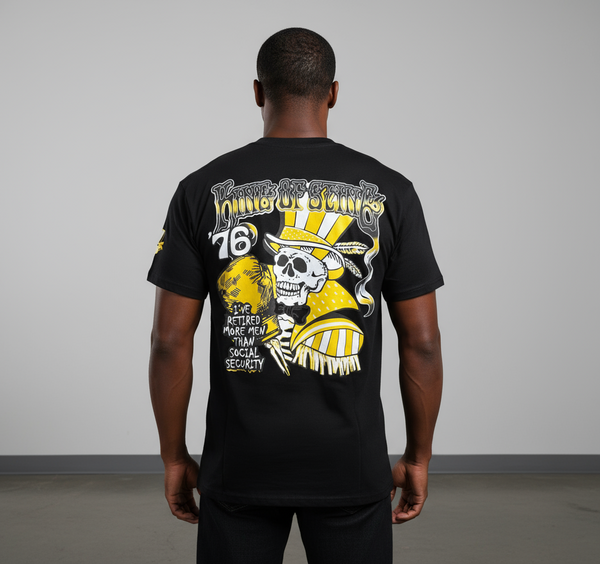 Hudson King Of Sting Black T-Shirt U