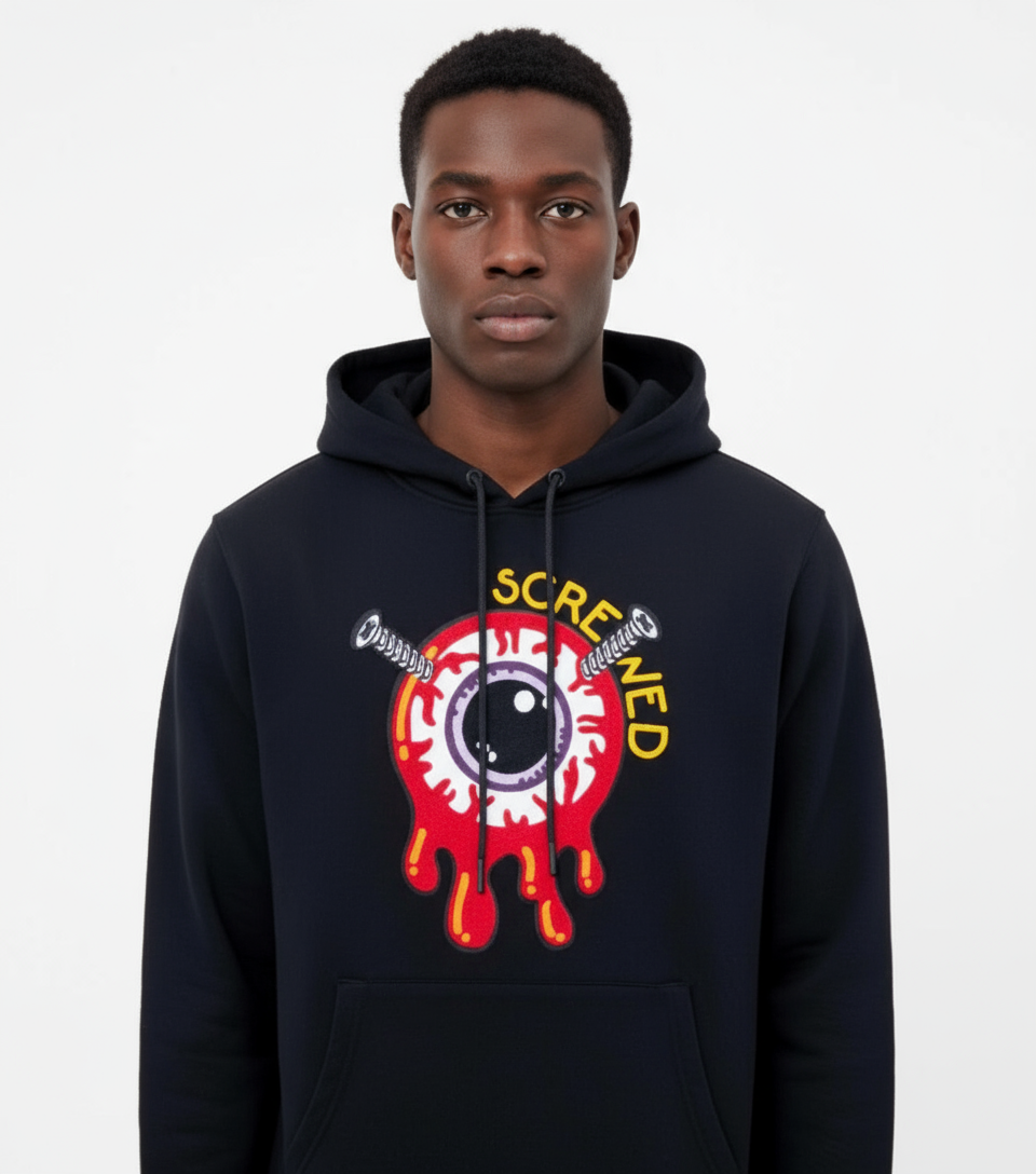 Roku Screwed Eye Hoodie (Black)