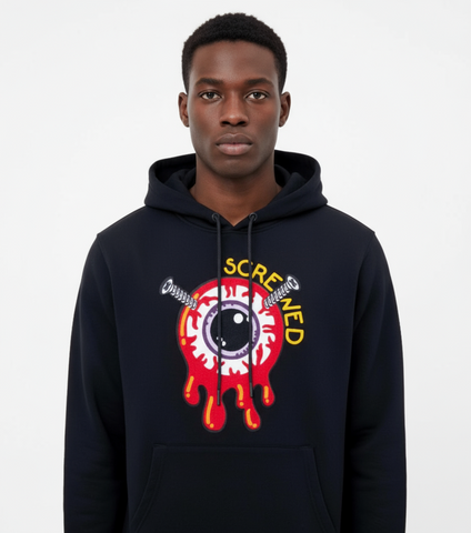 Roku Screwed Eye Hoody (Black)