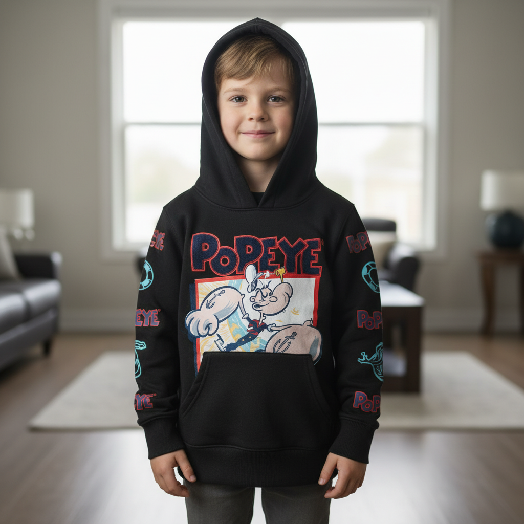 Kids Out The Box Popeye  Hoody