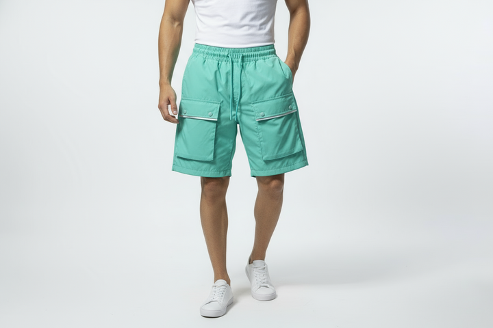 Hudson WindBreaker Nylon 6 Inch Shorts (Mint) U