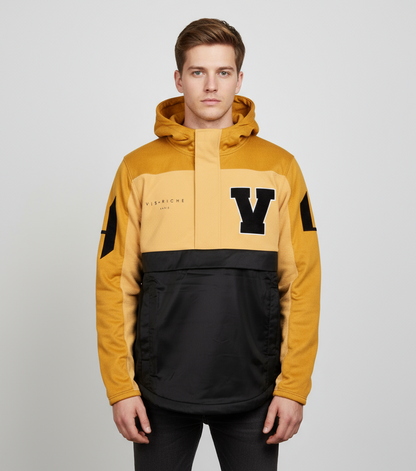 Vie Riche Wheat Varsity Pullover U
