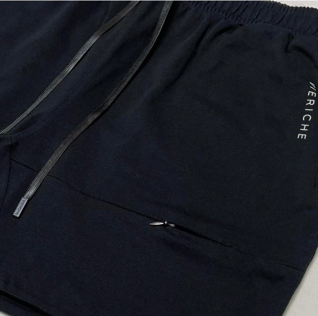 Vie Riche Black Cotton Shorts U