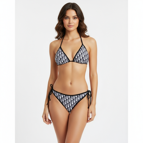 Custom “Dee Or” Designer Print Swimsuit