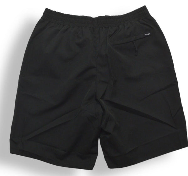 Hudson Nylon 3 Zipper Shorts (Black) Get Fly NYC