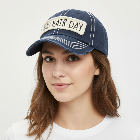 Bad Hair Day Vintage Baseball Cap U