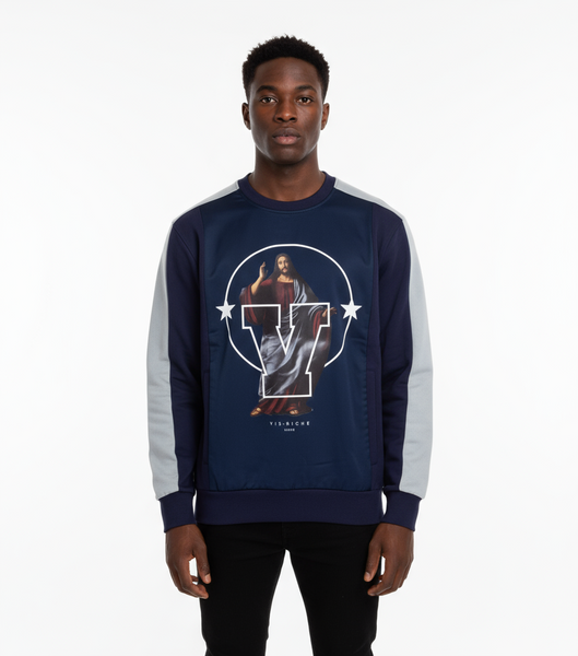 Vie Riche Navy Humble Crewneck
