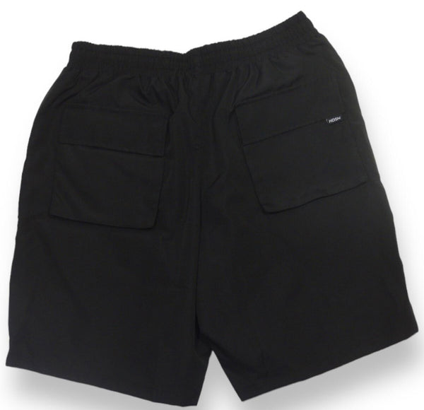 Hudson Nylon Cargo Shorts (Black) U