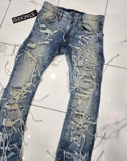Jordan Craig Martin Stacked Wilder Denim (Creek) (Read Description) U
