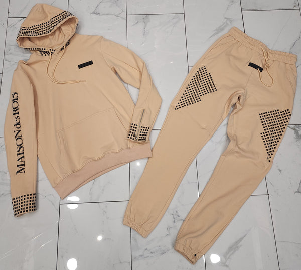 Maison des Rois x Hudson Studded Sweatsuit