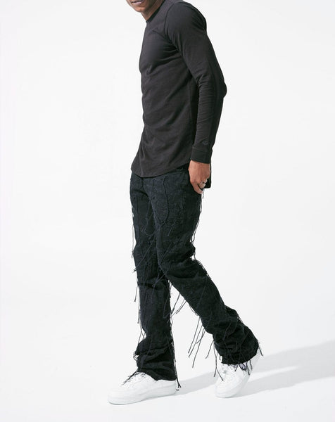 Jordan Craig Martin Stacked Wilder Denim (Noir)