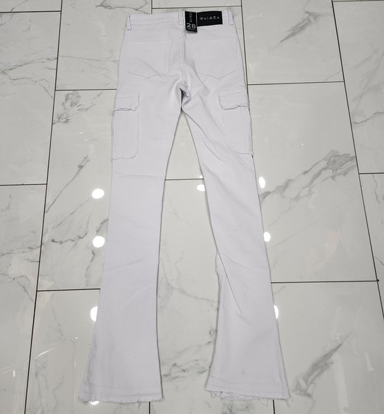 Waiema Skinny Fit Stacked Cargo Jeans