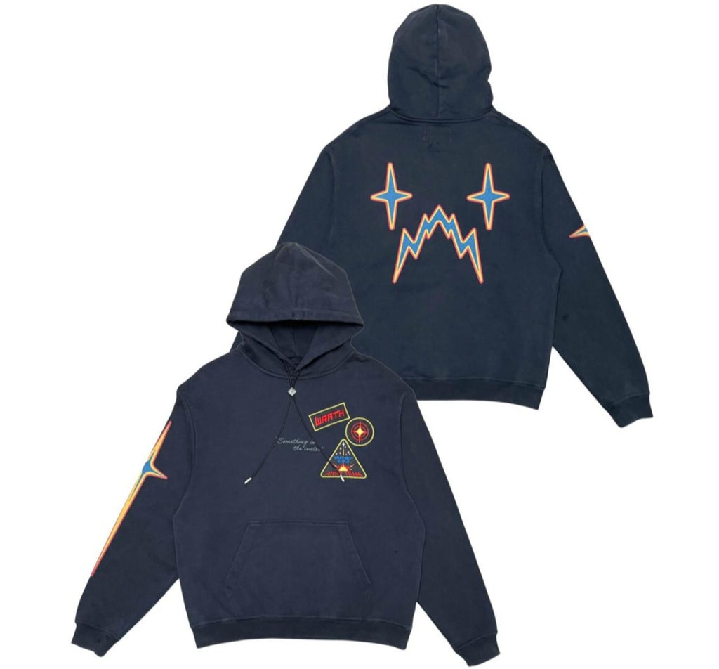 Wrathboy Away Team Heavyweight Hoodie (Black)