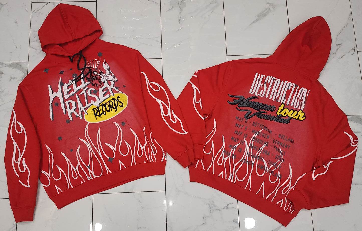 Civilized Hell Raiser Tour Red Hoodie U