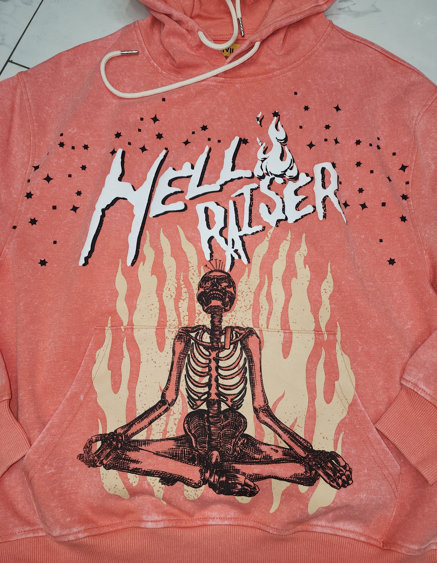 Civilized Meditation Coral Hoodie U