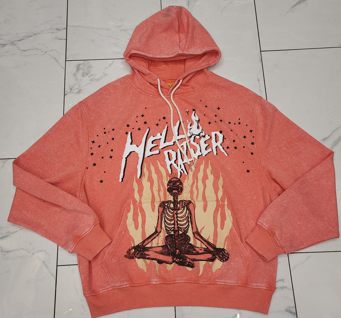 Civilized Meditation Coral Hoodie U