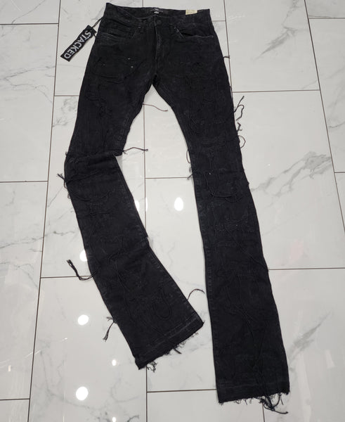 Jordan Craig Martin Stacked Wilder Denim (Noir)