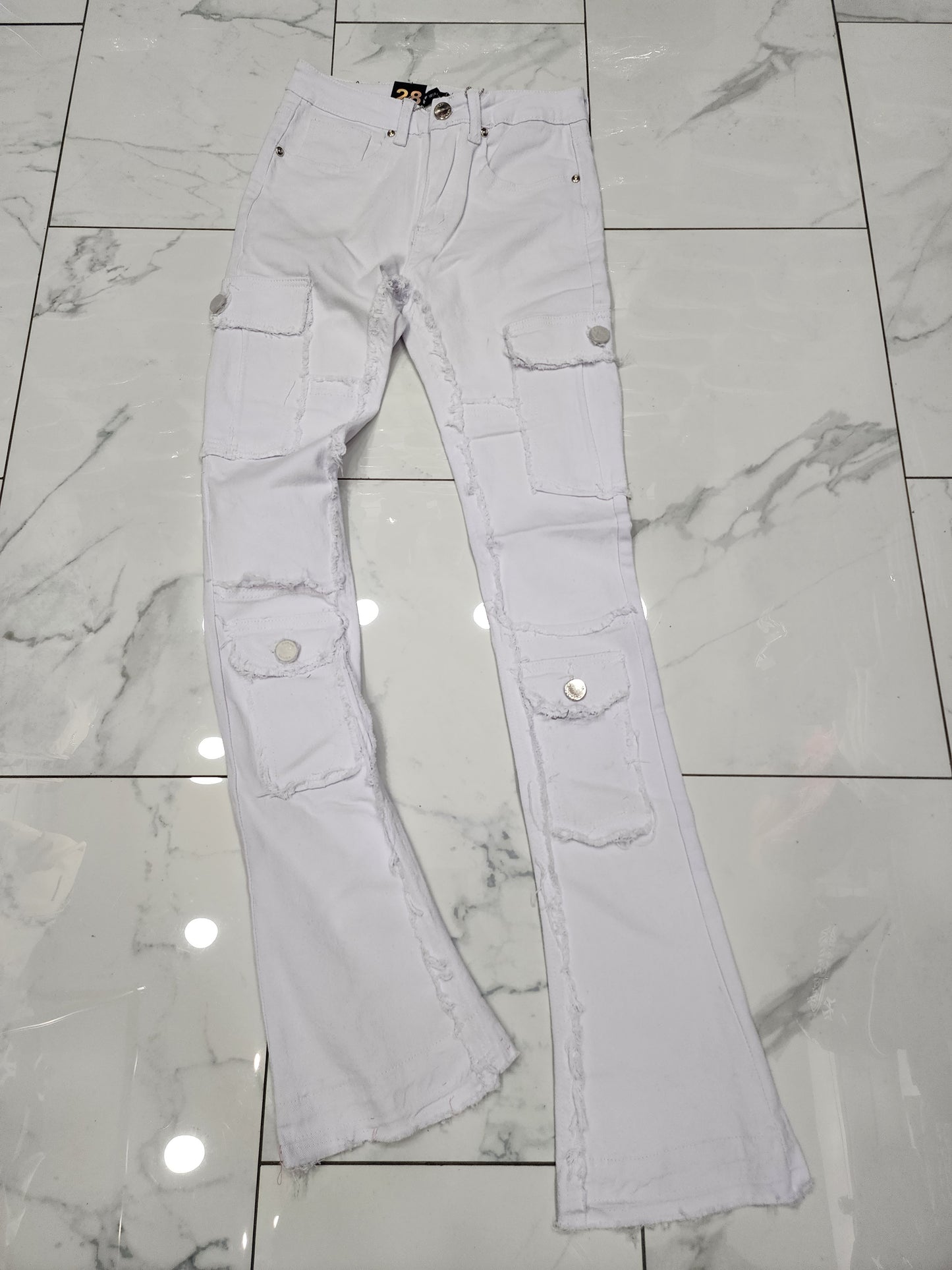 Waimea Skinny Fit Stacked Cargo Jeans