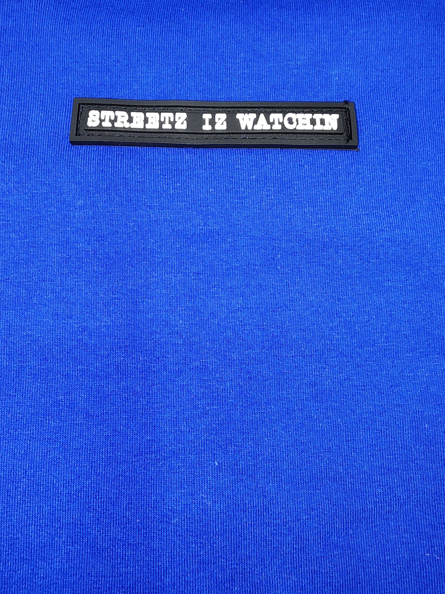 Streetz Iz Watchin Dirty Money Royal Blue Sweater U