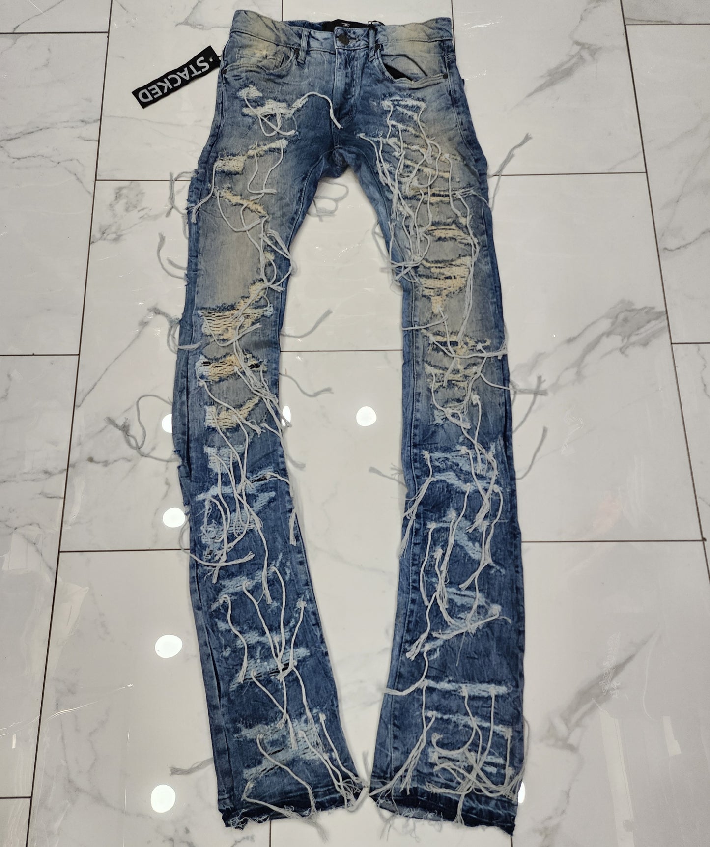 Jordan Craig Martin Stacked Wilder Denim (Creek) (Read Description) U