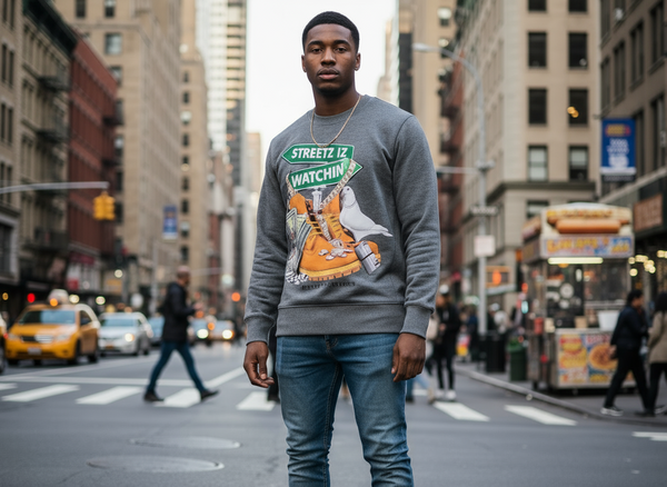 Streetz Iz Watchin Timberland Inspired Sweater