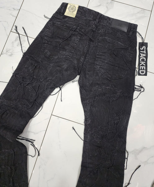 Jordan Craig Martin Stacked Wilder Denim (Noir)
