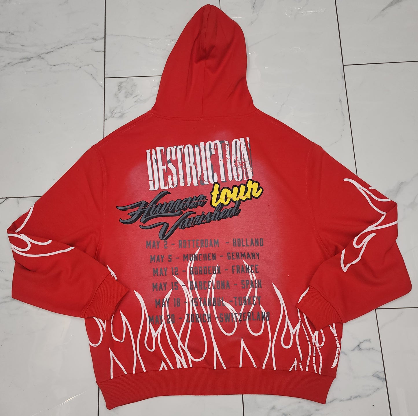 Civilized Hell Raiser Tour Red Hoodie U
