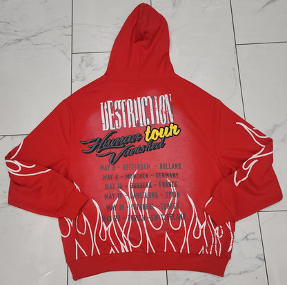 Civilized Hell Raiser Tour Red Hoodie U