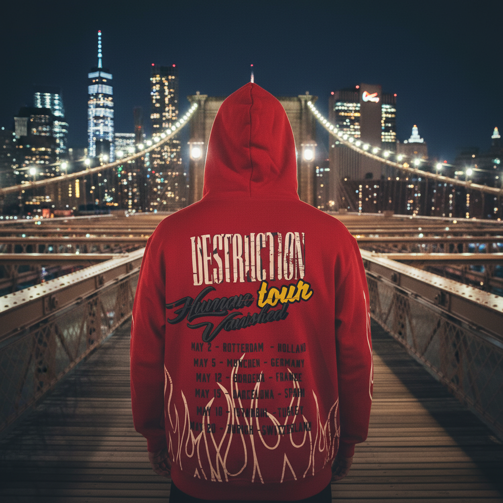 Civilized Hell Raiser Tour Red Hoodie U