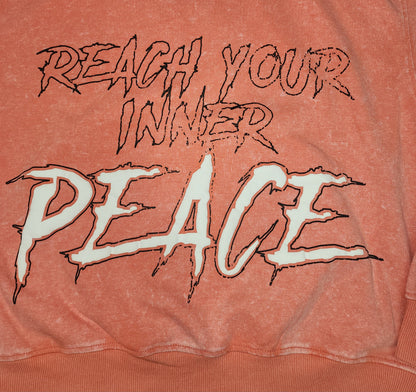 Civilized Meditation Coral Hoodie U