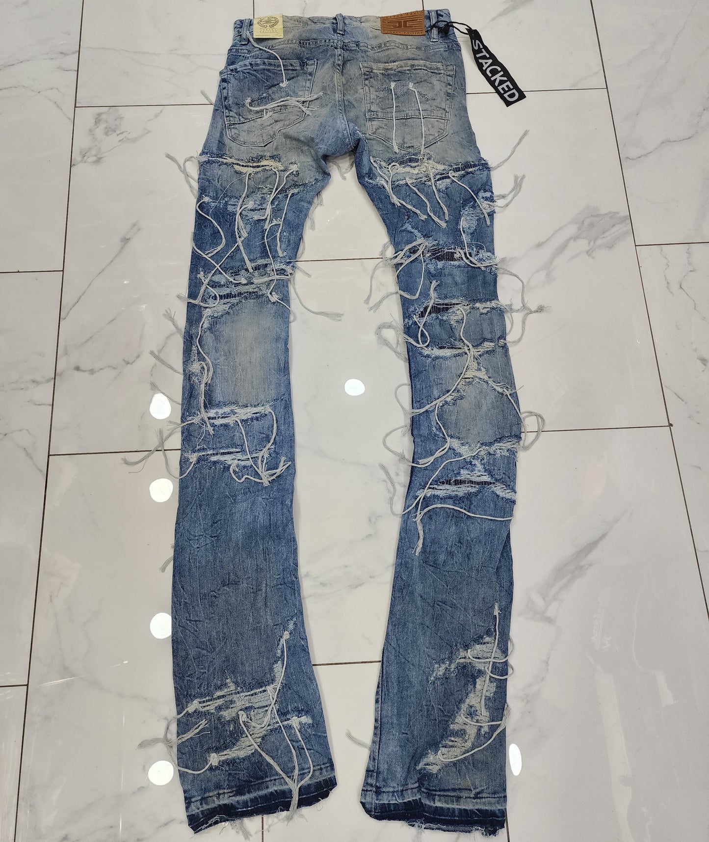 Jordan Craig Martin Stacked Wilder Denim (Creek) (Read Description) U