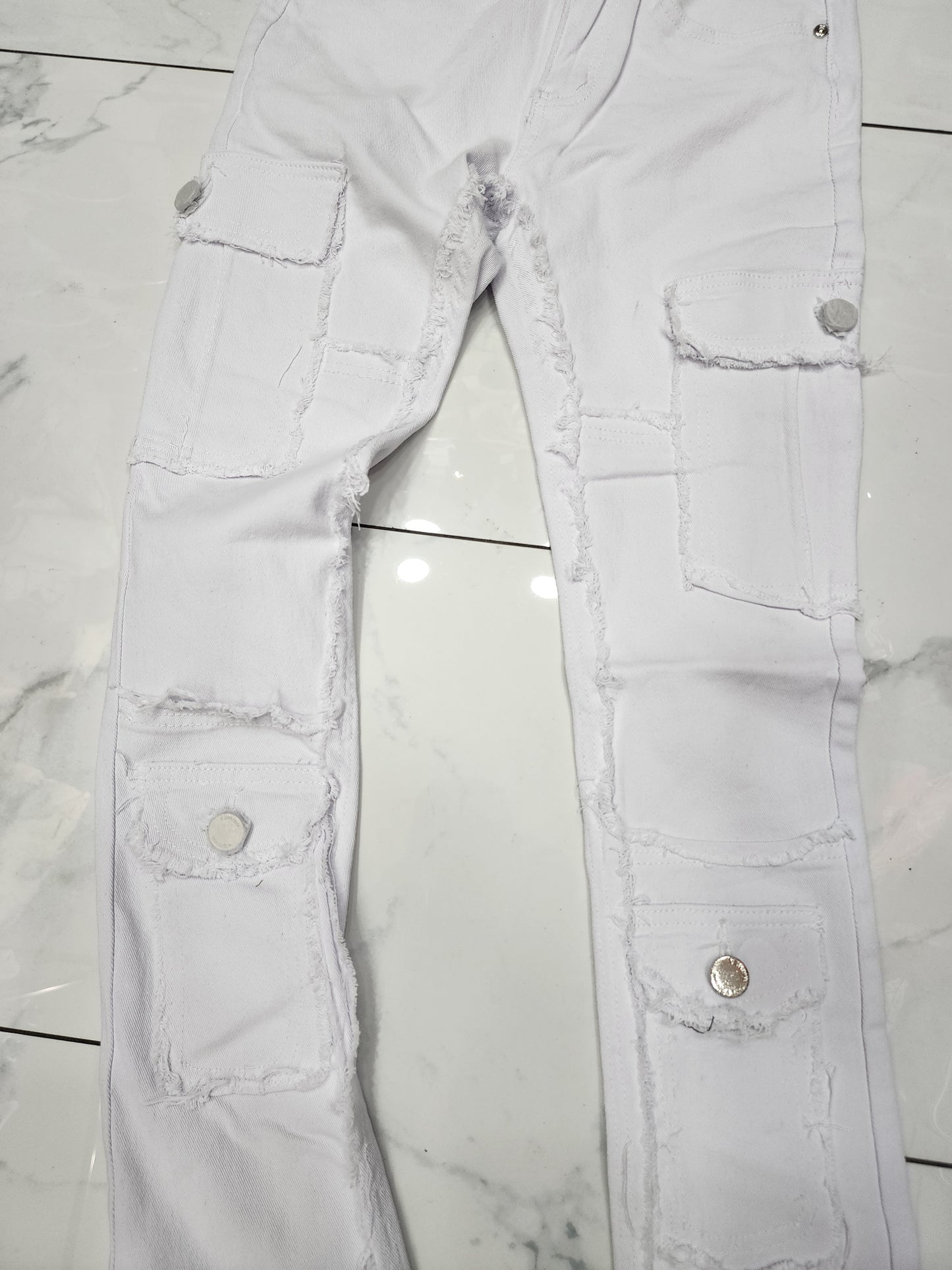 Waimea Skinny Fit Stacked Cargo Jeans